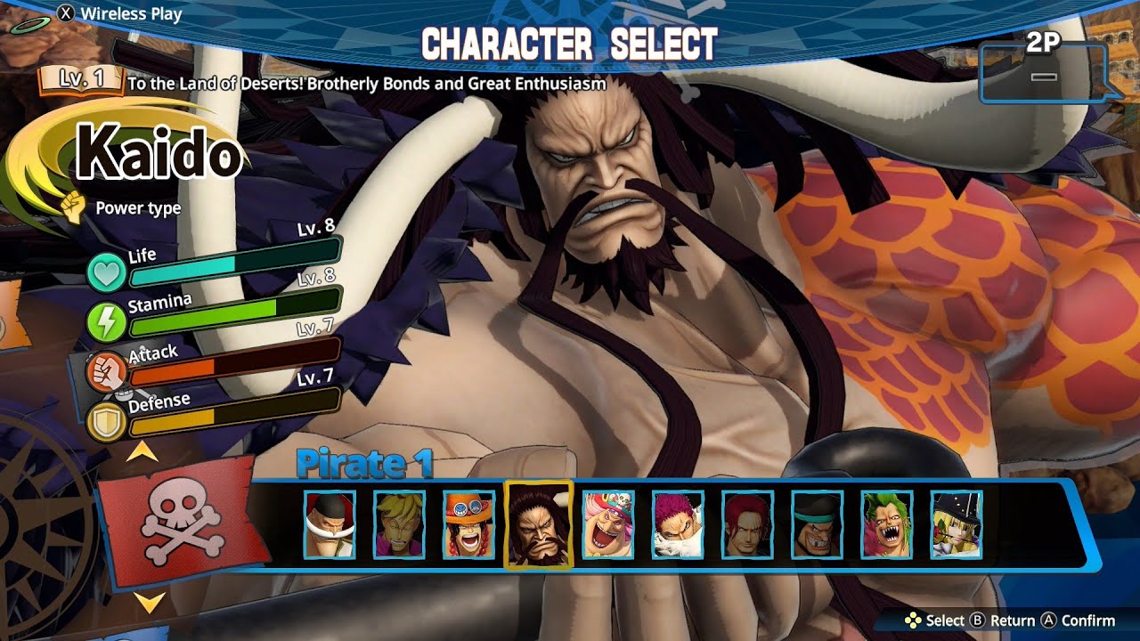 One Piece: Pirate Warriors 4 // All Characters & Costumes 