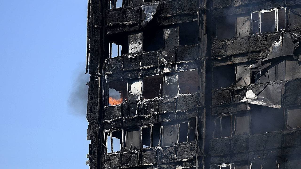 At least 6 dead in London tower inferno, officials say - YouTube