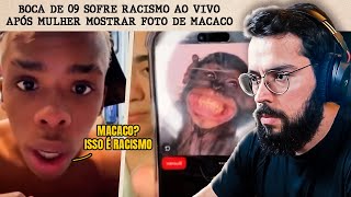 BOCA DE 09 SE REVOLTA AO SER COMPARADO COM MACACO