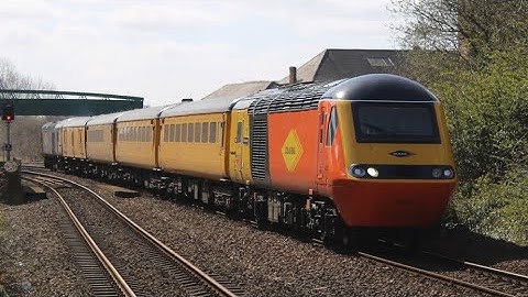 (HD) Colas Rail 43277 and 43274 pass through Stockton