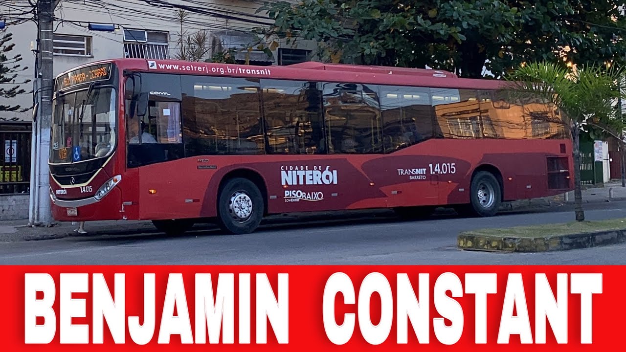 Rua Benjamin Constant (Niterói, RJ) - Movimentação de Ônibus #73