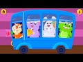 Car For Kid | Truck , School Bus, Concrete Mixer, Train | Cartoon Video Song
