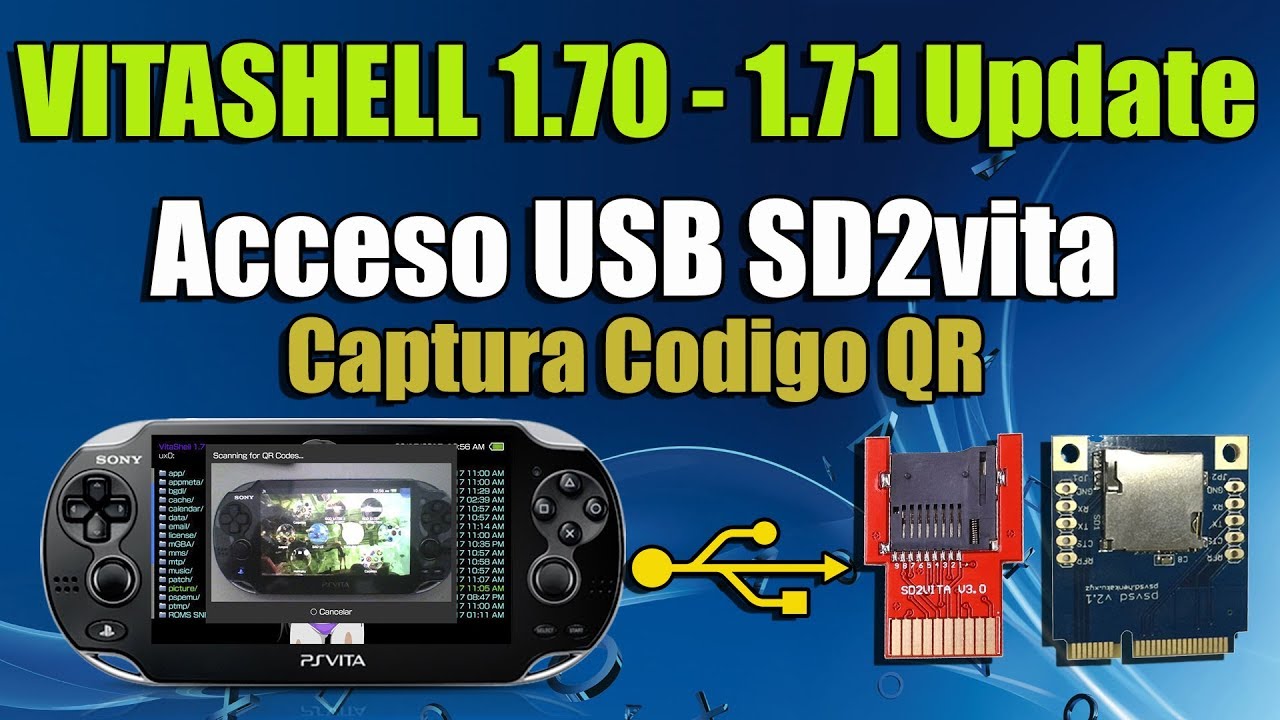 Vitashell 1.70 - 1.74 Psvita - Grandes Mejoras Sd2vita USB y Mas ...