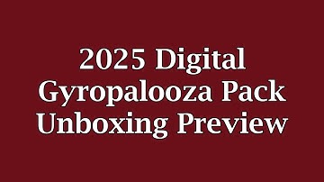 2025 Digital Gyropalooza Pack Unboxing Preview