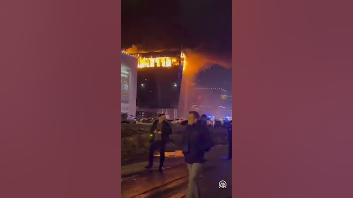 🚨 A terror attack in Moscow kills at least 40 people and injures 100 others
