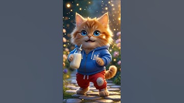 Thumbnail of Chú mèo con nhảy múa này sẽ làm tan chảy trái tim bạn! 💃🔥 #dudidam #cataiprojects #cutecat