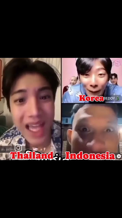 the real Indonesia vs Thailand. Korea sampai ngakak #indonesia #thailand #korea #battle