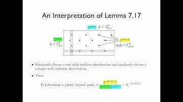 Chapter 7 Discrete Memoryless Channels - Section 7.4 A Achievability