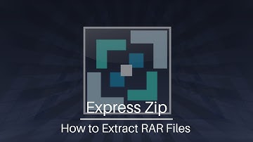 How to Extract RAR Files | Express Zip Software Tutorial