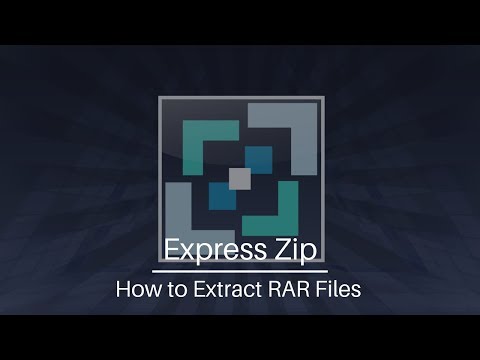 How to Extract RAR Files | Express Zip Software Tutorial