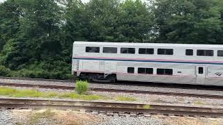 Amtrak Texas Eagle 22 passing by Big Sandy by coolleo149 70 views 11 days ago 1 minute, 50 seconds