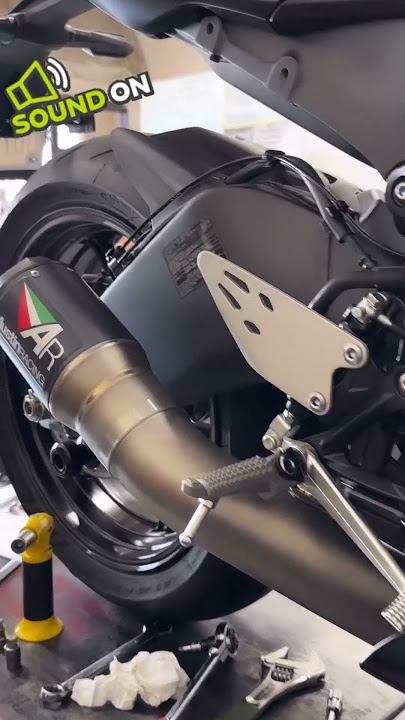 2024 kawasaki ninja zx6r AR AustinRACING Full system exhaust note🔥🥵 #kawasaki #zx6r#youtube #2024