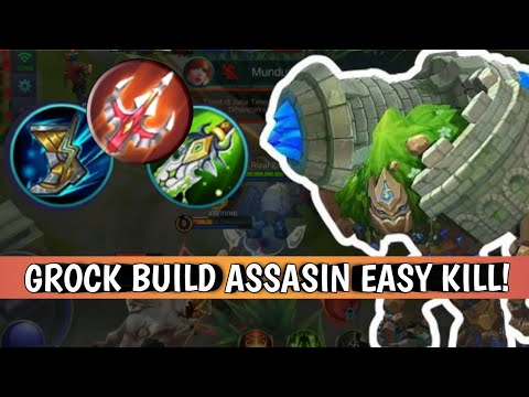 GROCK BUILD ASSASIN - BUILD BARU GROCK MOBILE LEGEND - YouTube