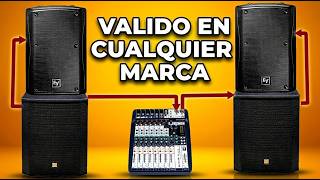 🔈🔈How to connect 2 POWERED SUBWOOFERS 🔈🔈2 SPEAKERS A 1 MIXER Tutorial EV screenshot 4