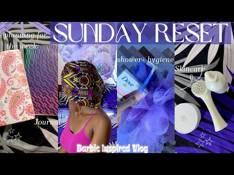 SUNDAY RESET VLOG| Body pampering| cleaning the house| journaling + more✨