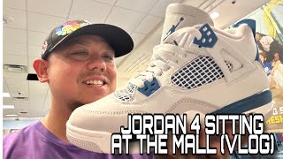 Air Jordan 4 Military Sneaker Still Sitting in the Stores (Delz Mall Vlog) #sneakers