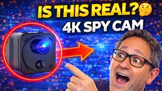 4K Ultra HD Mini WiFi Spy Camera built-in 3000mAh rechargeable lithium battery