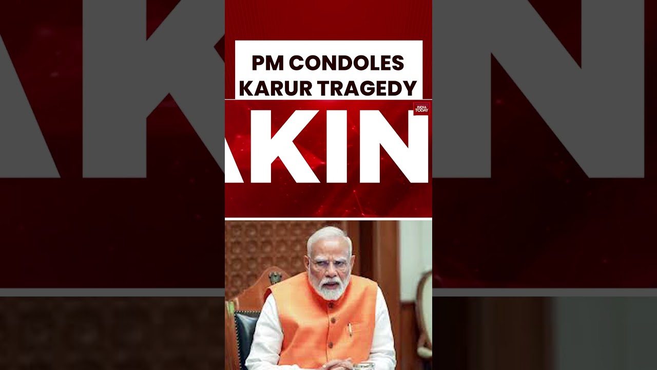 PM Modi Condoles Karur Rally Tragedy, Offers Prayers And Support To Victims’ Families 