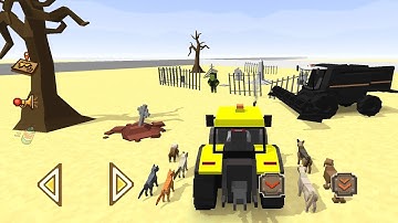 I visited an old farmer friend I lost in an accident - Blocky Farm & Racing Android / Ios GamePlay