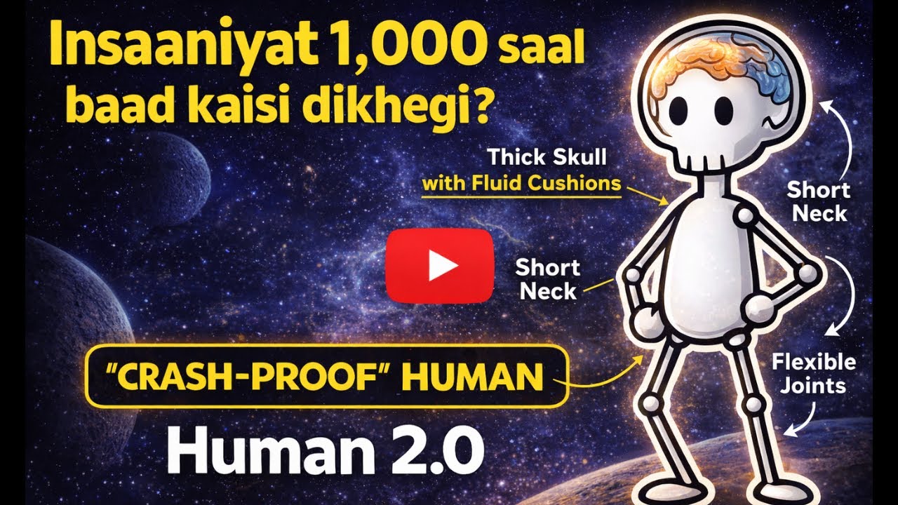 Insaaniyat 1,000 saal baad kaisi dikhegi ? ||  What will humanity look like in 1,000 years ? 
