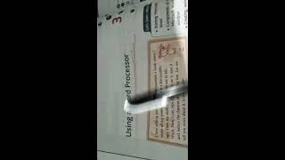 Class 3- CH- 3 Using a Word Processor