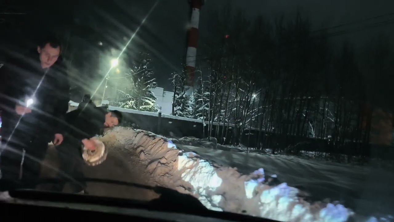 Зимний дрист. Или типичный вечер жигулиста.