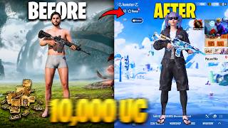 I SPENT 1XXXX UC To GIFT A M416 SKIN TO A RANDOM BGMI FRIEND👑 screenshot 4