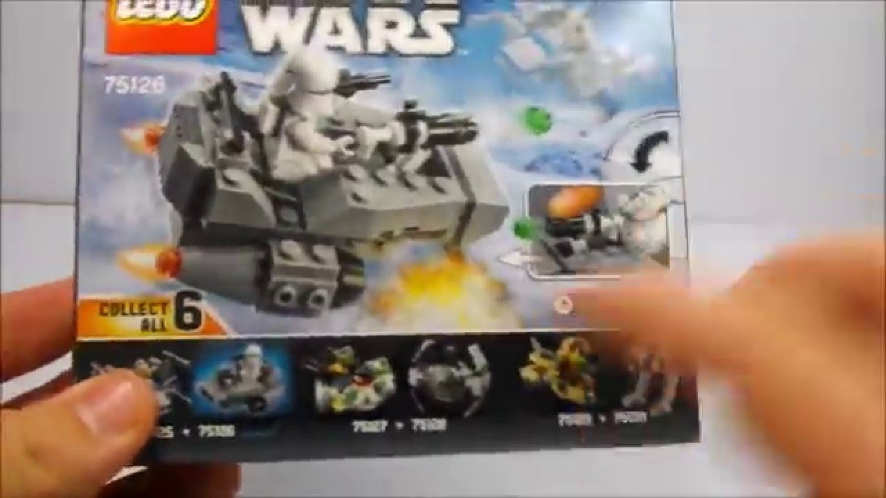 LEGO Star Wars - 75126 First Order Snowspeeder Microfighter Review