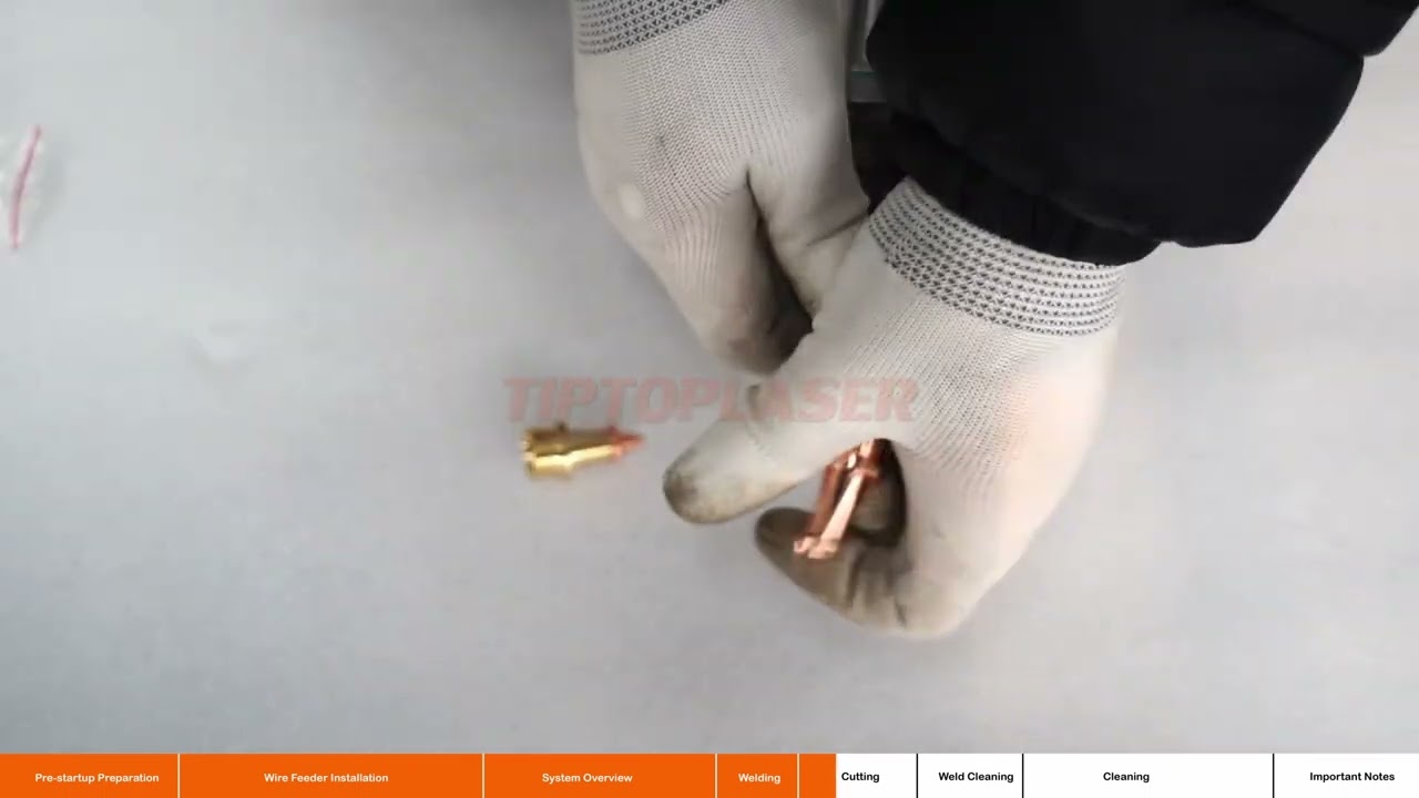 TIPTOP SUP23T 4-in-1 Laser Cleaning Machine Operation Video