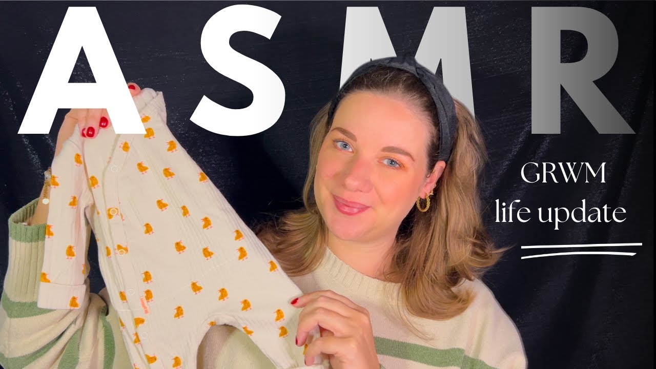 ASMR | ☆ GRWM life update ☆ | Baby News 👶🏼 | Dutch | ASMaRja