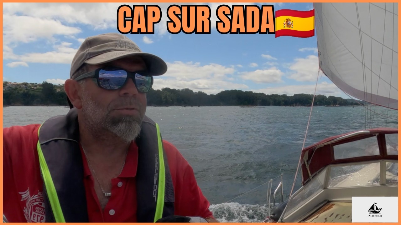 ⁣Je quitte Cedeira ⛵ Cap sur Sada en navigation solitaire