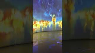 National Gallery Singapore. Walk into the 360-degree LED display showing scenes