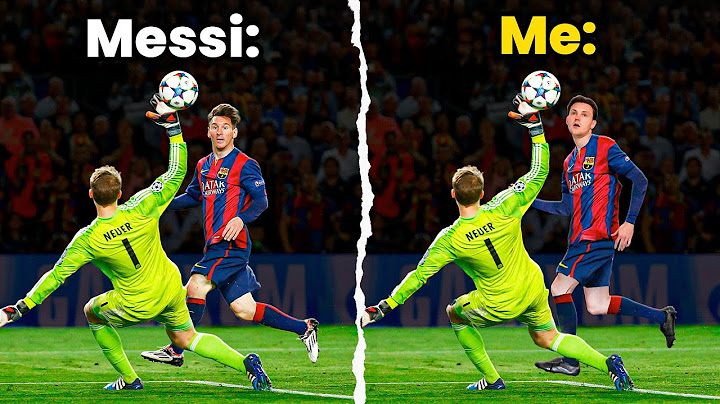 Recreating Messi's Most Iconic Goals...