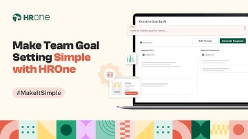 Make Team Goal Setting Simple with HROne