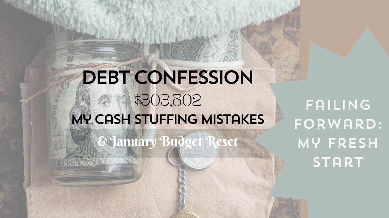 January 2026: Debt Confession-My Cash Stuffing Mistakes & January Budget