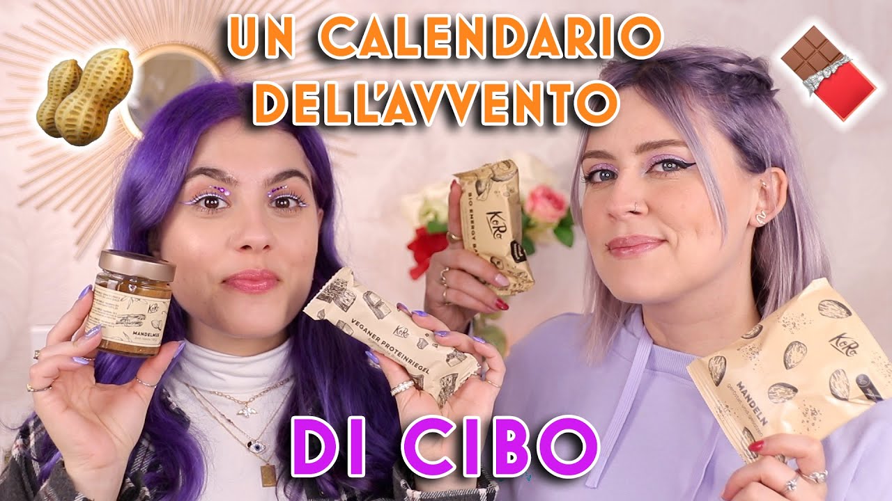 ASSAGGIAMO UN CALENDARIO DELL'AVVENTO DI CIBO 🥜