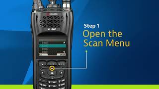 L3Harris XL Series handsets: Using Talk Group Scan Feature