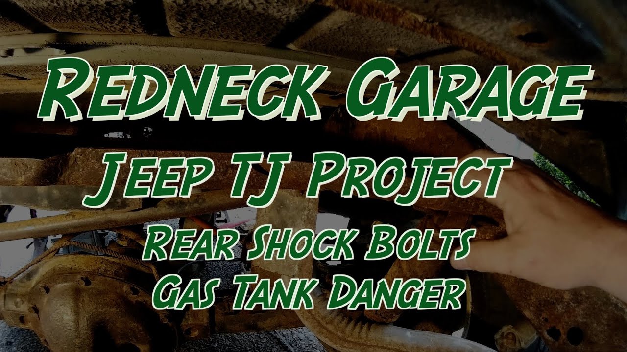 Jeep Wrangler TJ Shock Bolt Nightmare Gas Tank Safety Removing Shock