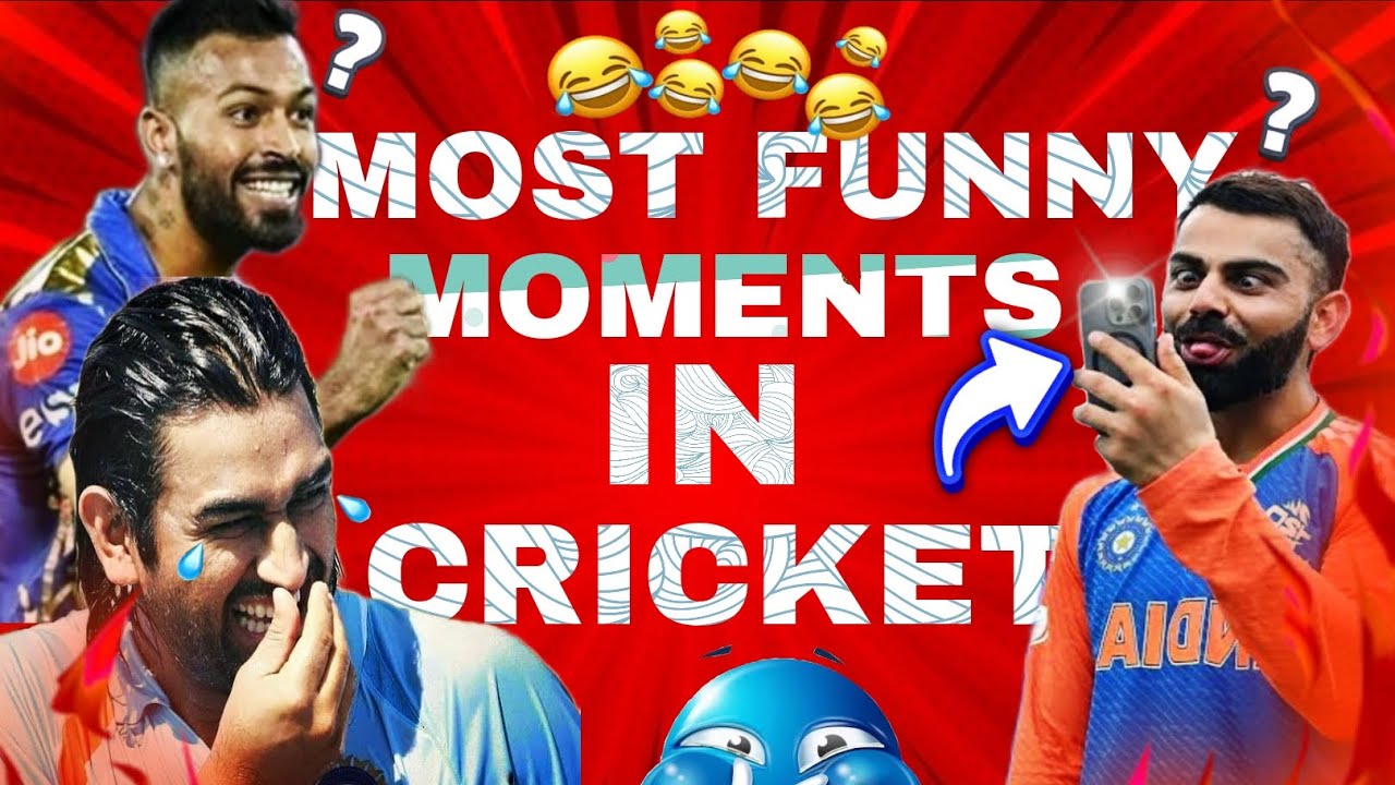 Most funny moments in Cricket #funnycricketmoments - YouTube