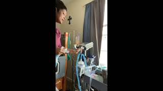 How to do a Learn Circuit on Astrol 150 Ventilator