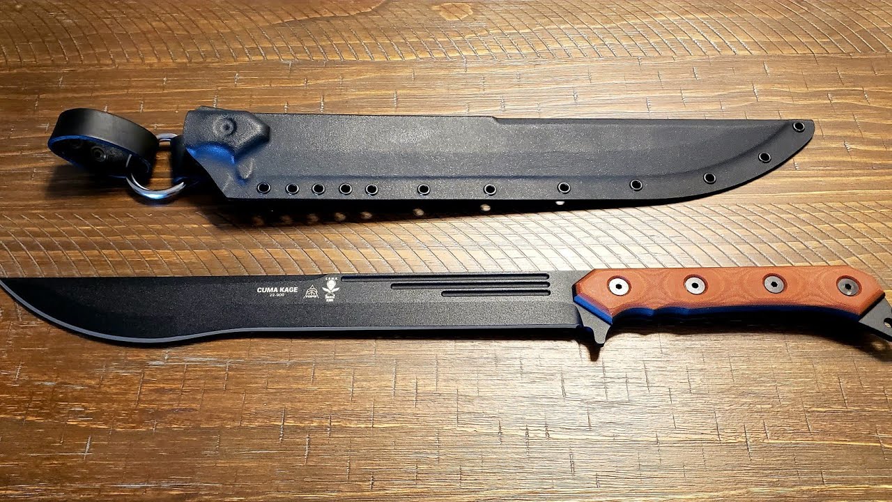 TOPS Knives  модель CUMA KAGE с 40 см клинком из 1095HC