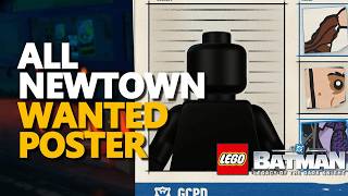 All Newtown Wanted Poster LEGO Batman Legacy of the Dark Knight