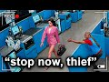 When Serial Shoplifters Realize Their Scheme Has Been Exposed