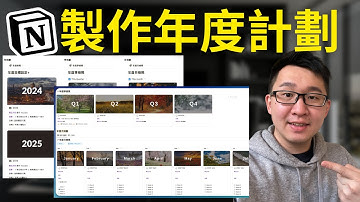 【免費模板】實作 2025 年度規劃｜詳細步驟帶你完成Notion年度規劃！