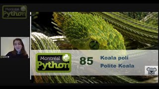 Montréal-Python 85 – Koala Poli Wealth