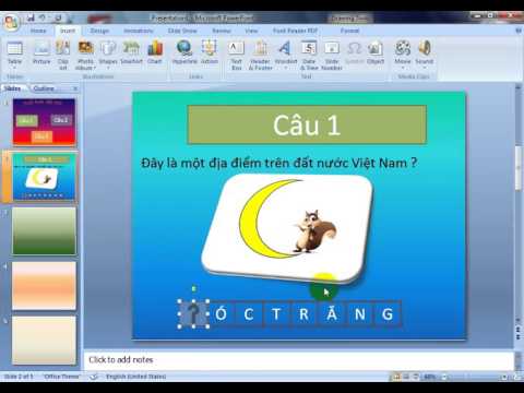 Video powerpoint-đuổi hình bắt chữ trong powerpoint - youtube