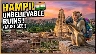 Hampi..! The lost kingdom of India🇮🇳   #nature #hampi #history 