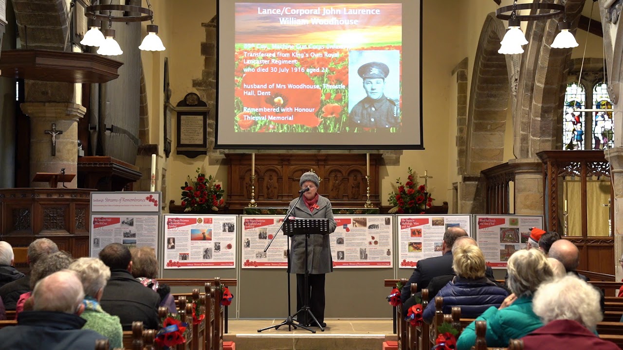 Sedbergh Remembrance Opening 2018