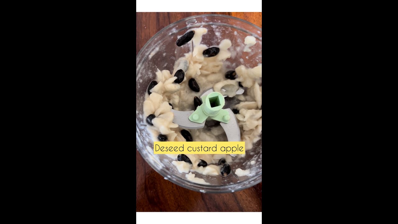 Easy hack to Deseed Custard apple using chopper | Viral Hacks