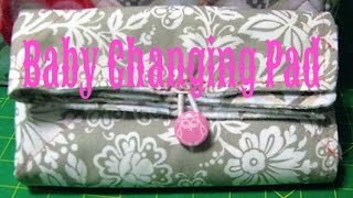 Quilted Baby Changing Pad ~ How To